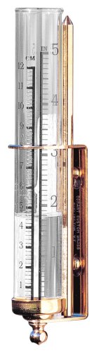 Conant Custom Brass Model VRG-1 Vermont Natural Brass Rain Gauge