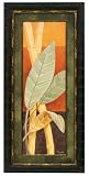 Degray Bali Leaves I 21-Inch-by-45-Inch Framed Print