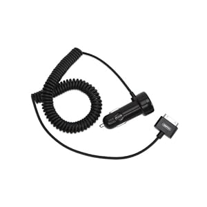 Griffin PowerJolt SE Car Charger with Coiled Cable for iPod and iPhone 1G (Black) by Griffin Technology