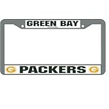 Green Bay Packers Chrome License Plate Frame