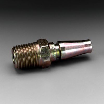 3M(TM) Versaflo(TM) Plug W-3186-2, 1/4 in Body Size, 1/4 in MPT Schrader 2/Case