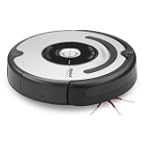  iRobot 560 Roomba Vacuuming Robot, Black and Silver