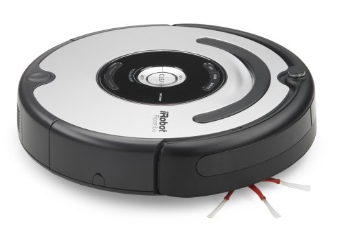iRobot 560 Roomba Vacuuming Robot, Black and Silver