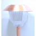 Homebrite Copper Garden Landscape Solar Light with Natural Warm Light, 30865, Small, Rockwell, Set of 6 Copper