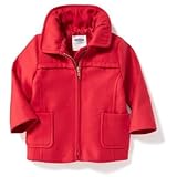 オールドネイビー OLD NAVY/ カラーフルジップコート レッドボタン アウタージャケット 12～18ヶ月【並行輸入】