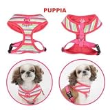 Puppia Dog Soft Harness Rainbow Pink Medium