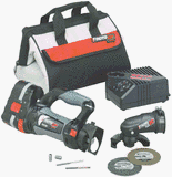 RotoZip RZ18V-2100 30,000 RPM 18-Volt Ni-Cad Cordless Spiral Saw, includes Bosch Battery and Charger, ZipMate, and Tool Bag