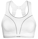 IMAGE OF Shock Absorber Women's Run Sports Bra,White/Silver,38DD