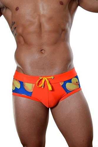 Rubber Ducky Swim Brief - Orange