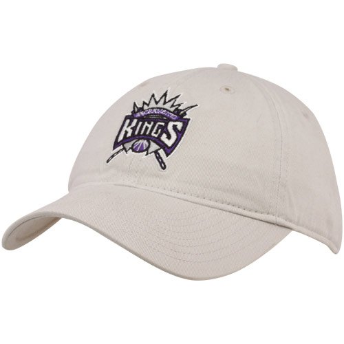 adidas Sacramento Kings Khaki Basic Logo Slouch Adjustable Hat