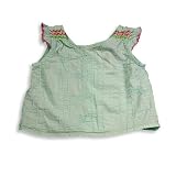 Charlie Rocket - Infant Girls Sleeveless Shirt, Aqua