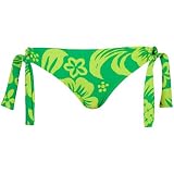 Roxy Happy Hawaiian Extra Low Wide Tie Side Bikini Bottom - Women's