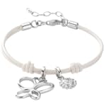 Fossil Damen-Charms Armband Schmetter...