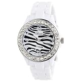 Breda Womens 2283_wht/zebra Jules Rhinestone P