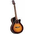 Takamine EG260C-BSB FXC Cutaway Acoustic-Electric Guitar - Brown Sunburst