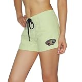 Womens BILLABONG OLD SCHOOL Casual Beach & Surf Summer Shorts - Light Green