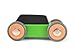 Tegu Hatch Magnetic Wooden Car - Green/Black  : image