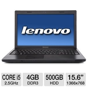 Lenovo G570 43349KU 15.6-Inch Laptop (Black Textured)