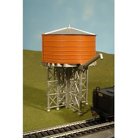 HO Built Up Water Tower from Bachmann HO Buildings
