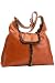StorkSak Sienna Mia Faux Fur Diaper Bag