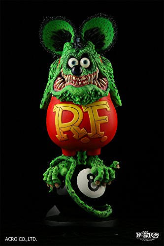 ソフビ製塗装済完成品 RAT FINK (8Ball Edition)