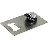 Stainless Steel Bottle Opener Compact Credit Card Size