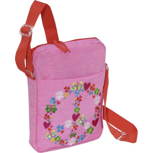 Miquelrius Agatha Ruiz de la Prada Peace & Love Pink Shoulder Bag