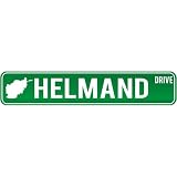 New  Helmand Drive - Sign / Signs  Afghanistan Street Sign City