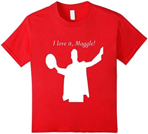 Kids "I Love It, Maggle!" Pro Wrestling Funny T Shirt 6 Red