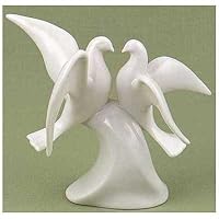 Doves Porcelain Wedding Cake Topper Caketop