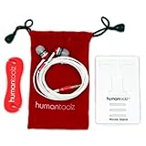 Human Toolz Sound Budz XST In-Ear Sound Isolating Headphones with Mic Bundle (Red)