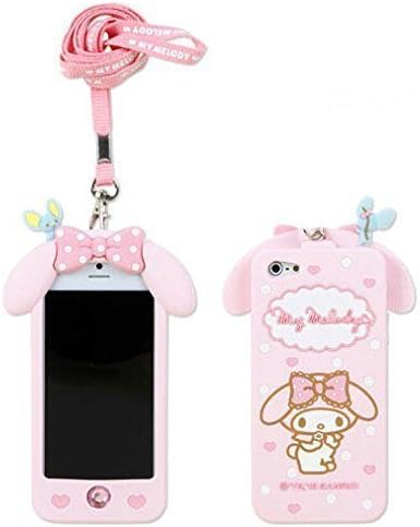 kangweichuang Iphone 7 My Melody Case,3D My Melody Back Cover Back Cover Soft Silicone Case for Apple iPhone 7/7s PINK