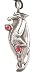 Crystal Draco The Dragon Pewter Pendant Necklace