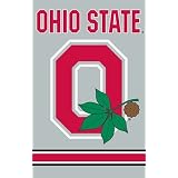Ohio State Buckeyes O 2-Sided Applique Banner Flag