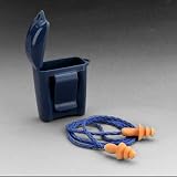 3M 1271 Ear Plugs Reusable Corded with Case 10-pack