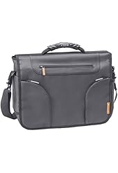 Microsoft Edge Messenger Bag for 17.3" Laptops (Orange Trim)