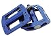 Odyssey Cielincki Pedals, Loose Ball 9/16" Aluminum Blue Anodized 130824