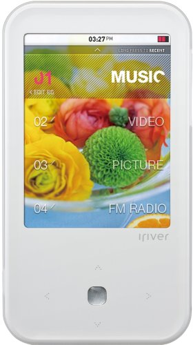 iriver 【SRS CS Headphone機能搭載】 ハイクラス動画対応プレーヤーS100 Panorama 8GB ホワイト S100-8GB-WHT