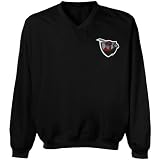 NCAA Nicholls State Colonels Black Logo Applique Microfiber Windshirt