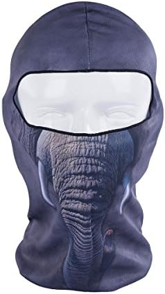 3D Animal Beanie Outdoor Cycling Ski Balaclava Neck Hood Full Face Mask Hat (BB-07)