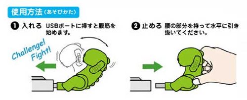 腹筋ガチャピン(ノーマル)