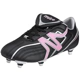 Mitre Fiero Jnr Si Bl/P Football Boots - Pink/Black 3 UK