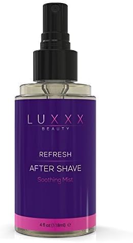 Luxxx Beauty Refresh After Shave Skin Soothing Mist for Women - Post Shave Skin Irritation Protection & Prevention System 4 Fl Oz by Luxxx Beauty