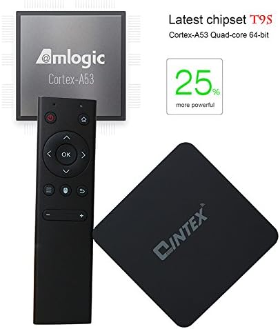 QINTAIX T9S Android TV Box Amlogic S905 Kodi Pre-installed Full Loaded Android 5.1 Lollipop OS TV Box Quad Core 1G/8G 4K Google Streaming Media Players IPTV ,OTT TV BOX