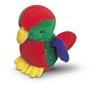 Multipet Look Who's Talking Parrot Dog Toy