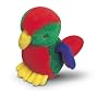 Multipet Look Who's Talking Parrot Dog Toy