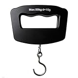 Weiheng 　WH-A09L 50kg*10g 　電子スケール　LCDディスプレイデジタルスケール　吊りはかり - Black