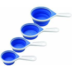 Chef'n SleekStor Collapsible Measuring Cup Set, Set of 4