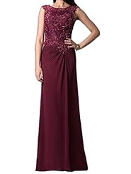 Applique Sheath Cap Sleeves Evening Dress/Wedding Dress 