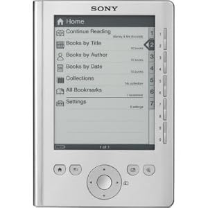 Sony Reader Pocket Edition PRS-300SC - eBook reader - 5" monochrome E Ink ( 800 x 600 ) - silver
